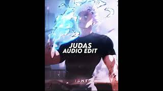 judas  lady gaga「 edit audio 」gojo jujutsukaisen jjk [upl. by Gaultiero294]