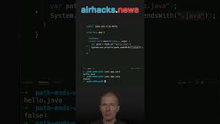 PathendsWith Might Not Work As Expected java shorts coding airhacks [upl. by Zuleika102]