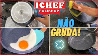 FRIGIDEIRA ICHEF POLISHOP  COMO LIMPAR E FAZER A CURA  TESTE COM OVO🍳 Shark Series [upl. by Noxas425]