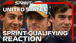 Drivers React After Sprint Qualifying  2024 United States Grand Prix [upl. by Elbring]