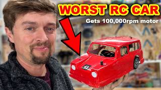 Worst RC Car gets EXTREME POWER [upl. by Kulseth]