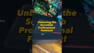 Unboxing the SECRETLAB Professional Footrest secretlab [upl. by Ventura]