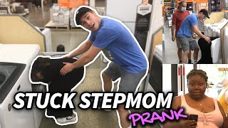 My Stepmom got Stuck Prank [upl. by Wendie]