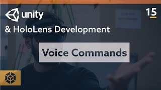 Unity HoloLens Tutorial 2019  MRTK Voice Commands [upl. by Ahsienom]