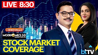 BTTV Share Market LIVE Updates Sensex Nifty Live  Business amp Finance News  FampO  Stocks To Invest [upl. by Ginsburg]