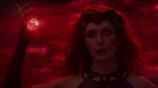 Scarlet Witch Powers Scenes  Avengers Captain America and WandaVision [upl. by Nesrac936]