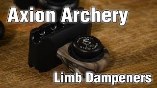 Axion Archery Limb Dampeners [upl. by Sibilla8]