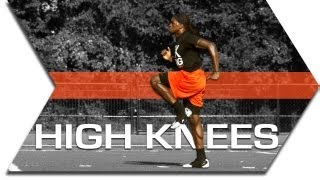 HIGH KNEES  SPEED TRAINING WARM UP [upl. by Tonkin281]