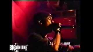 Big L  Put It On Exclusive Third Verse Live at The Subterranea in London [upl. by Limbert]