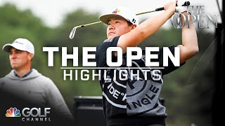 The Open Championship 2024 Highlights Early Round 3  Golf Channel [upl. by Ynnej]