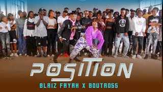 Blaiz Fayah ft Boutross  Position  Thee vibe dance academy ke  Kidboystepper [upl. by Pallaton]