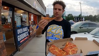 Dominos Pizza Brooklyn Style Review [upl. by Guildroy]