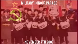 RARE SovietRussian Anthem  Military Honour Parade On November 7th 2007  Парад военной чести [upl. by Comyns269]