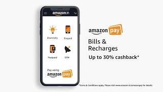 Amazon Pay Recharge Offer  Upto Rs50 Cashback on 1st Recharge  Ab bada hoga Rupaiyaa [upl. by Itsym790]