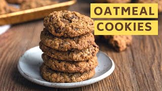 How to Make Oatmeal Cookies  Healthy Sugar Free Cookies Recipe  Toddlers Food Recipe [upl. by Aia]