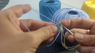 How to crochet kippah  yarmulke  Step 4 Round 4 איך לסרוג כיפה [upl. by Zeke]