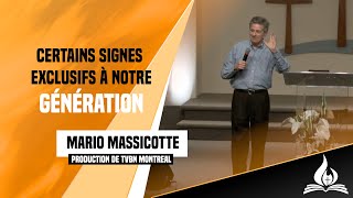 Certains signes exclusifs à notre génération  Mario Massicotte [upl. by Westbrooke]