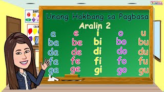 Unang Hakbang sa Pagbasa Aralin 2 [upl. by Ardnasela]