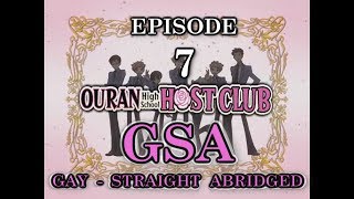 Ouran High School Host Club Abridged GSA  Episode 7  FREE Tickets to the Gunshow [upl. by Mauricio]