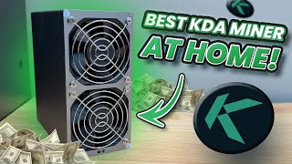 Best Mini Miner for Mining at Home Kadena KDA [upl. by Zacarias618]