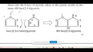 تسمية المركبات الحلقية غير المتجانسة Lect1 part 2 Nomenclature of Heterocyclic compounds [upl. by Elletnuahc]