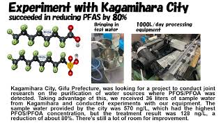 New Efficient Treatment of PFAS ＃PFOSPFOA ＃Water Purification [upl. by Edlyn]