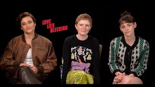 Interview Katy O’Brian director Rose Glass and Kristen Stewart talk Love Lies Bleeding [upl. by Abdu]