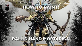 Contrast How to Paint Mortarion Daemon Primarch of Nurgle – Pallid Hand Vectorium [upl. by Mazur463]