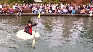 They Make 1000lb Pumpkins into Kayaks [upl. by Quincy]