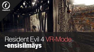 Minkälainen on Resident Evil 4 VRMode PSVR 2lla [upl. by Moran]