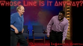 Questionable Impressions Hospital Whose Line Is It Anyway  Classic [upl. by Rentschler]