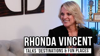 Rhonda Vincent Talks New Destinations amp Fun Places Album [upl. by Dnaltiak365]