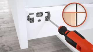 Blum TANDEMBOX antaro Drawer Height Adjustment Instructions [upl. by Kenzie946]