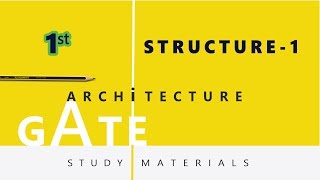 Architecture Gate study material  1Structures [upl. by Nahaj]