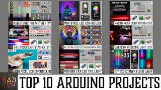 My Top 10 Arduino Projects  Pixel LED Projects  Year 2020  2021 [upl. by Bik]