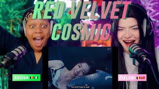 Red Velvet 레드벨벳 Cosmic MV  Performance Video reaction [upl. by Ytsur]