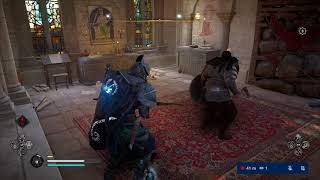 Assassins Credd Valhalla Saint Albans Abbey Walkthrough Get Past Barrier to Final Chest [upl. by Norvin693]