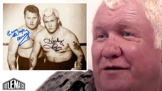 Harley Race on Verne Gagne amp Larry quotThe Axequot Hennig [upl. by Opiuuk]