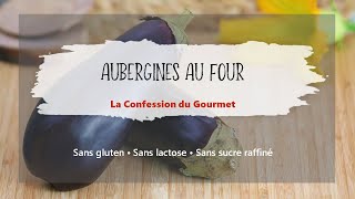 Aubergines au four Cuisine Santé Paléo [upl. by Showker]