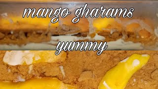 how to make mango graham [upl. by Ariaek658]