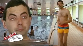 Mr Bean Goes to Swim School  Mr Bean Funny Clips  Classic Mr Bean [upl. by Platon729]