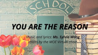 Tribute Song for TeachersYOU ARE THE REASON with lyrics [upl. by Demott206]