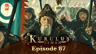 Kurulus Osman Urdu  Season 3  Episode 87 [upl. by Goodill]