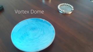 Vortex Dome Rheoscopic Fluid Executive Desk Focus Fidget Toy  Like the Stargate [upl. by Saville432]