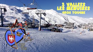 3 Vallées les Ménuires gros Tougne [upl. by Oranneg805]