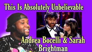 Sarah Brightman amp Andrea Bocelli  Time To Say Goodbye  Reaction [upl. by Heurlin]