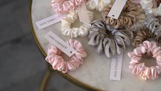 Silk scrunchies by Dariia Day [upl. by Dorina]