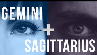 Gemini amp Sagittarius Love Compatibility [upl. by Nema]