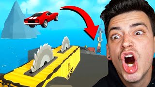 I Did The CRAZIEST CAR STUNTS in Stunt Paradise [upl. by Ahsiat]