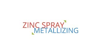 Zinc Spray Metallizing for Galvanized Steel TouchUp or Repair [upl. by Enyaht]